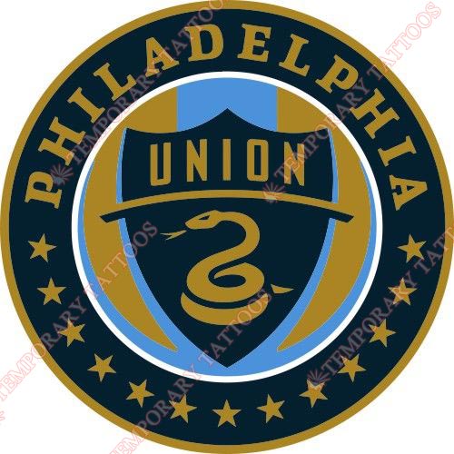 Philadelphia Union Customize Temporary Tattoos Stickers NO.8433